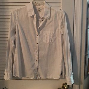 Classics white button down 100% cotton 8